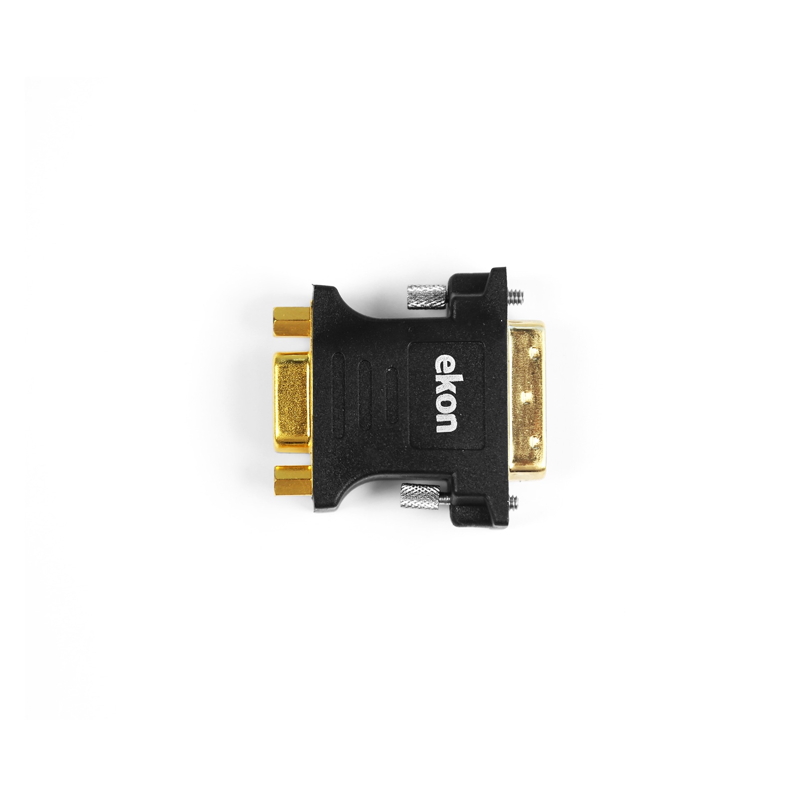 EKON HDMI male to VGA female adapter with 3,5mm Jack plug, golden connectors