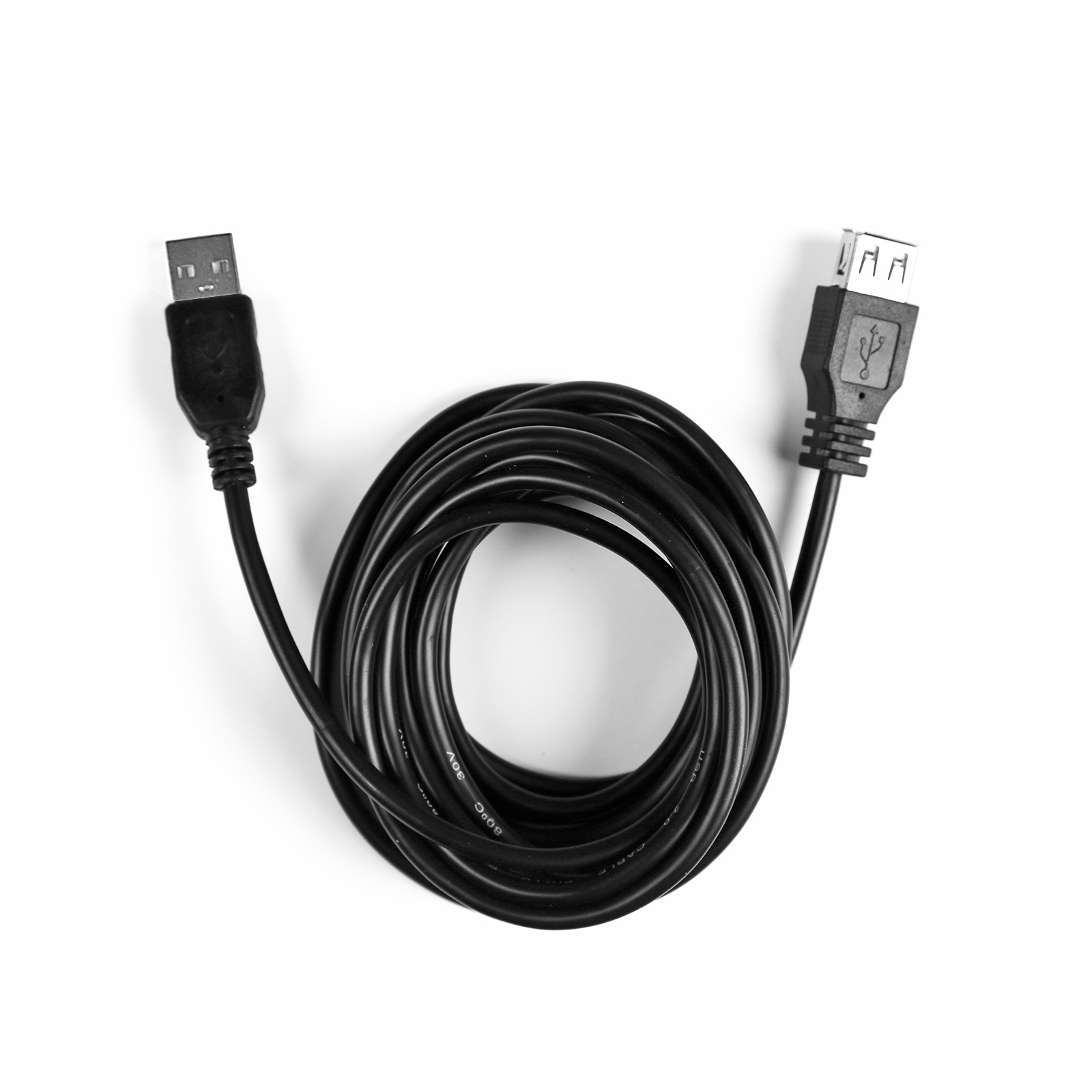 EKON USB cable 2.0 type A male to type B male length 3 m. nickel plated connector                                OD=4.0mm 