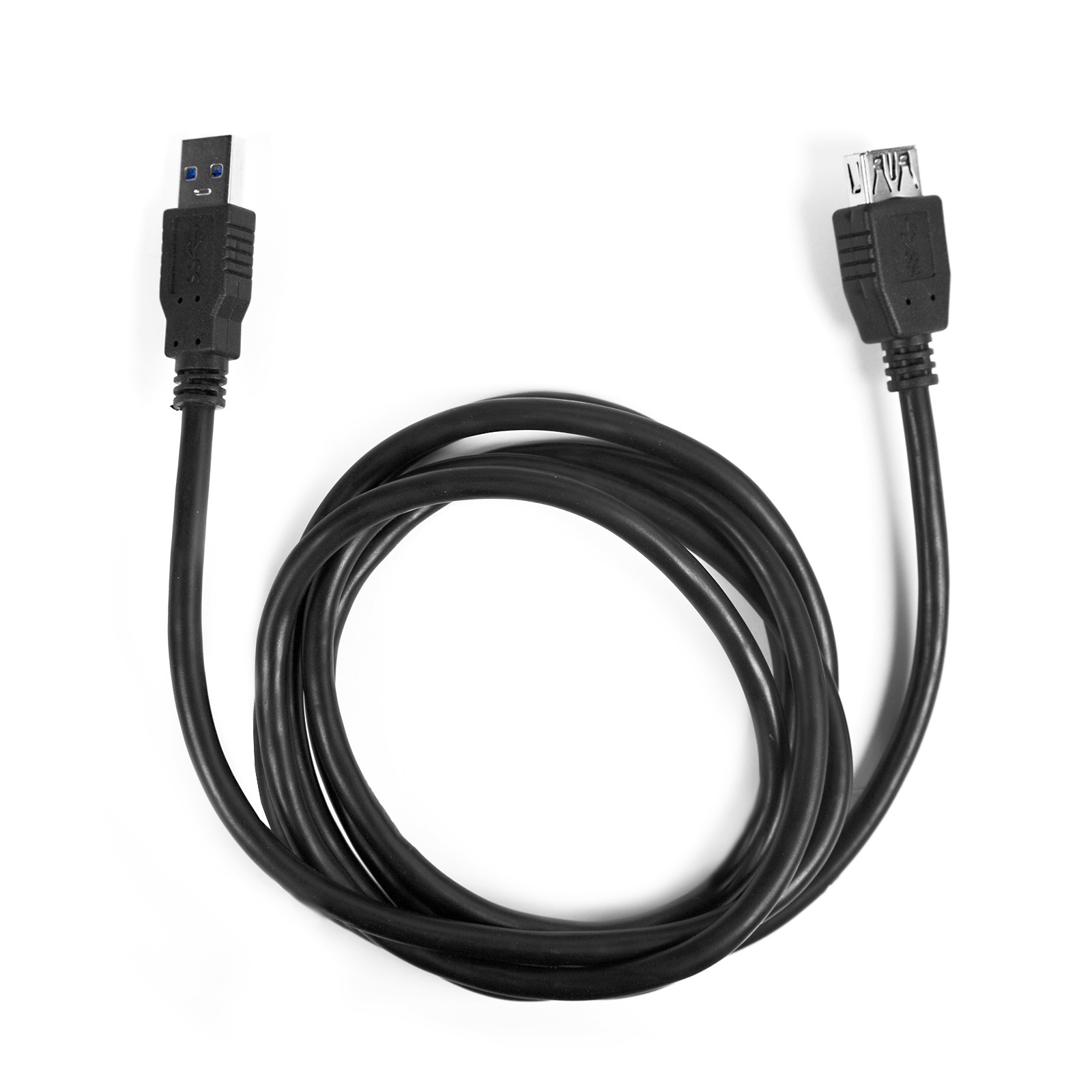 EKON USB extension cable 2.0 type A male to type A female length 3 m. nickel plated     OD=4.0mm                        