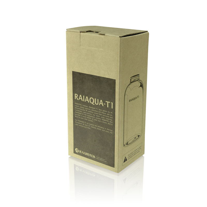 Raijintek RAIAQUA-T1 Liquid Anti-Freeze Cooling Fluid (transparant, red, green & blue color)