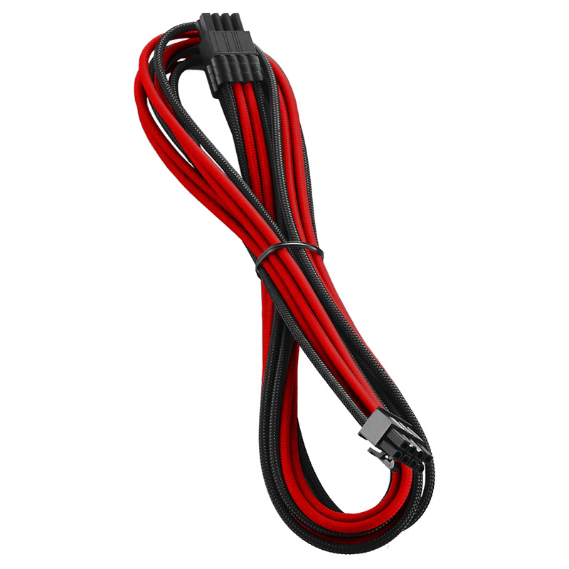 CableMod C-Series PRO ModMesh 8-Pin PCIe Kabel, Corsair AXi/HXi/RM (Yellow Label) - Black/Red