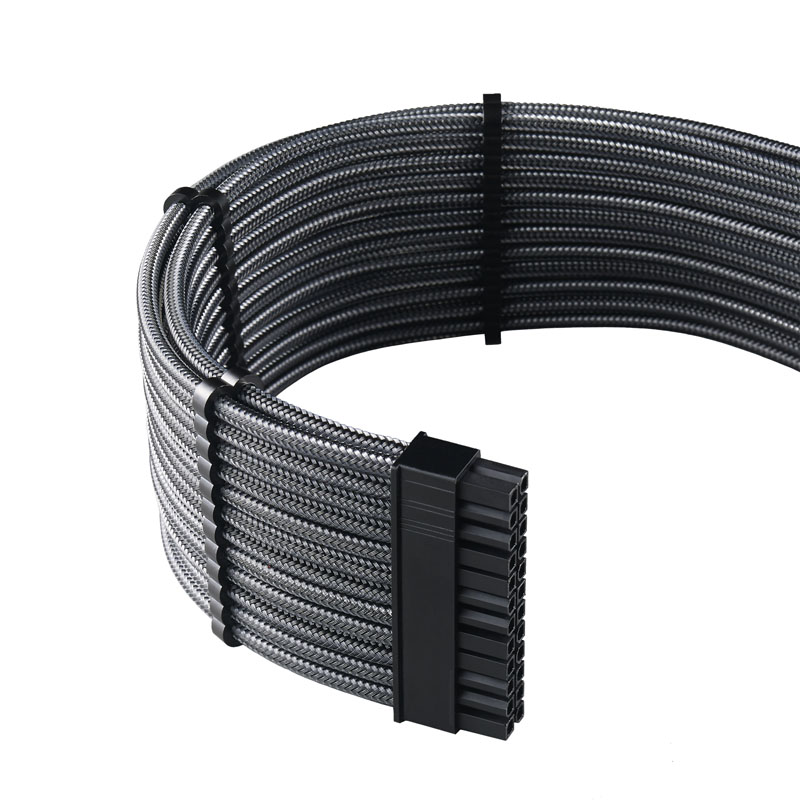 CableMod C-Series PRO ModMesh Cable Kit for Corsair AXi/HXi/RM (Yellow Label) - carbon