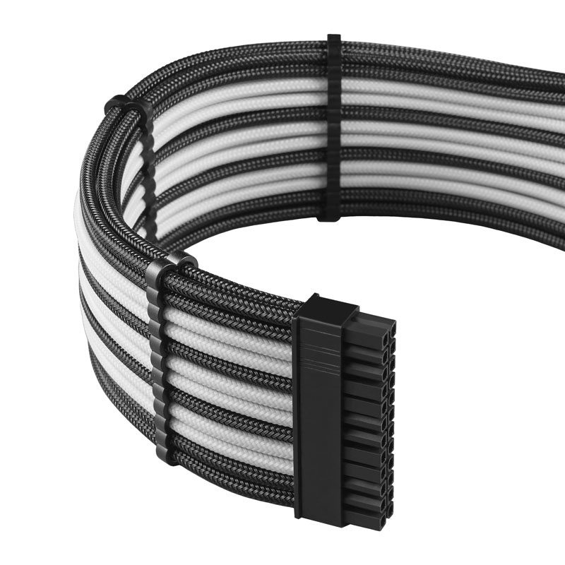 CableMod C-Series PRO ModMesh Cable Kit for RMi/RMx/RM (Black Label) - black/white