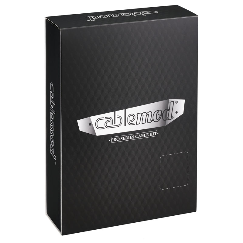 CableMod C-Series PRO ModMesh Cable Kit for RMi/RMx/RM (Black Label) - black/white