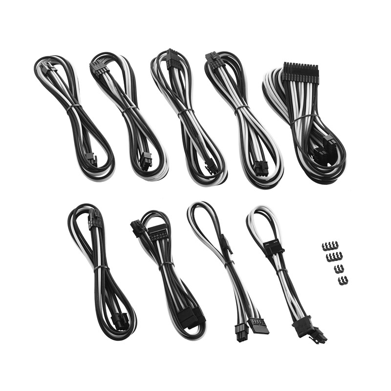 CableMod PRO ModMesh RT-Series ASUS ROG / Seasonic Cable Kits - black/white