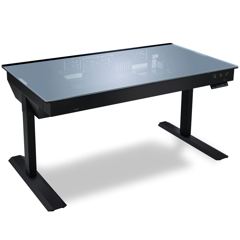 Lian Li DK-05F Desk Case (hight adjustable) - Black