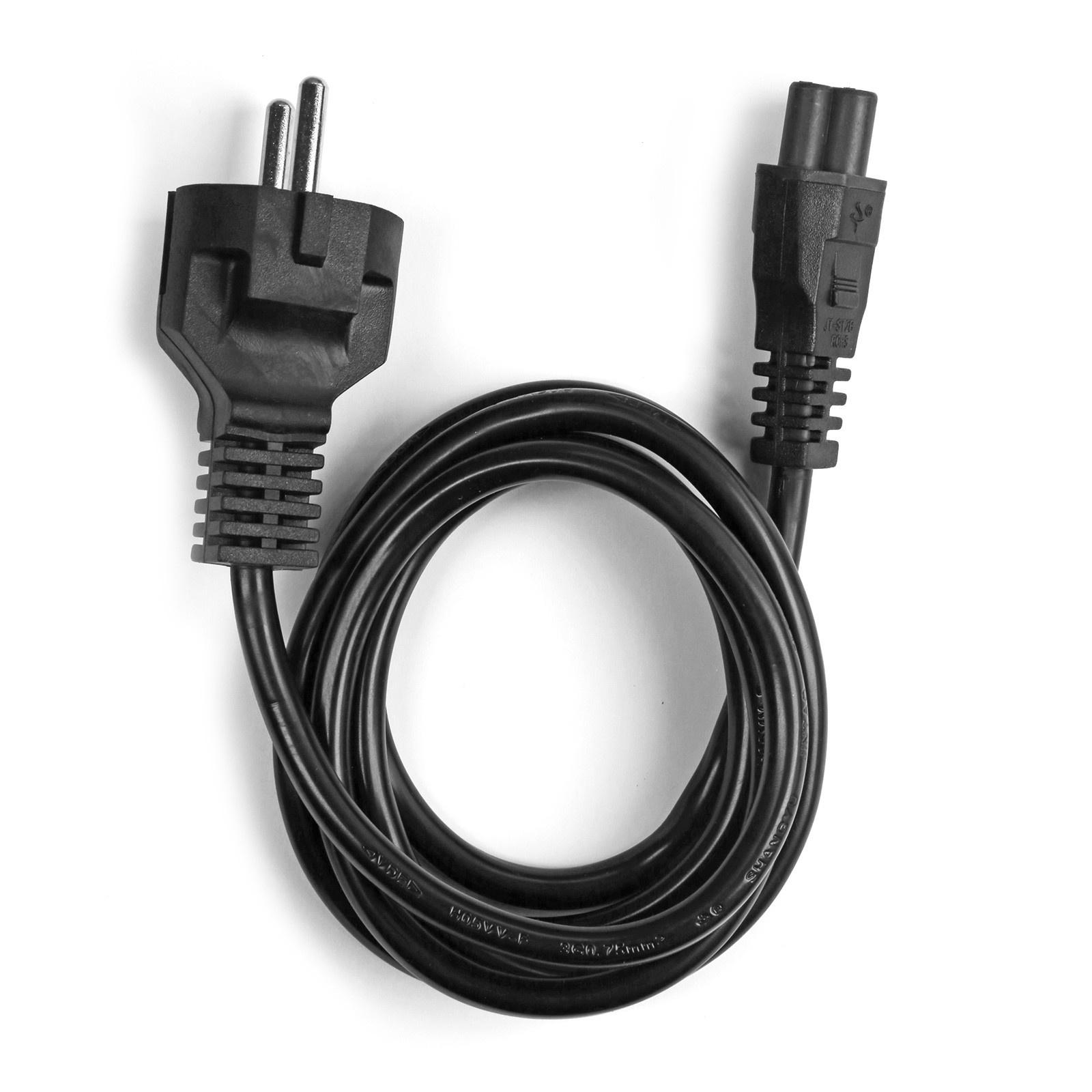 EKON PC power cable shuko plug to IEC female, cable length 1,5 m