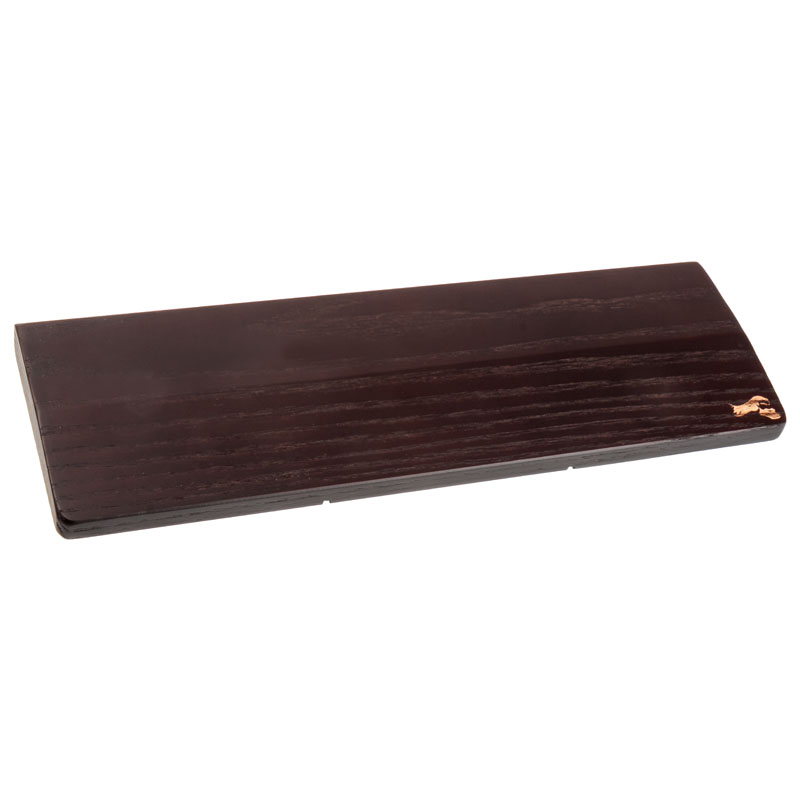 Glorious PC Gaming Race - Wooden Keyboard Wrist Pad - Compact, Onyx
