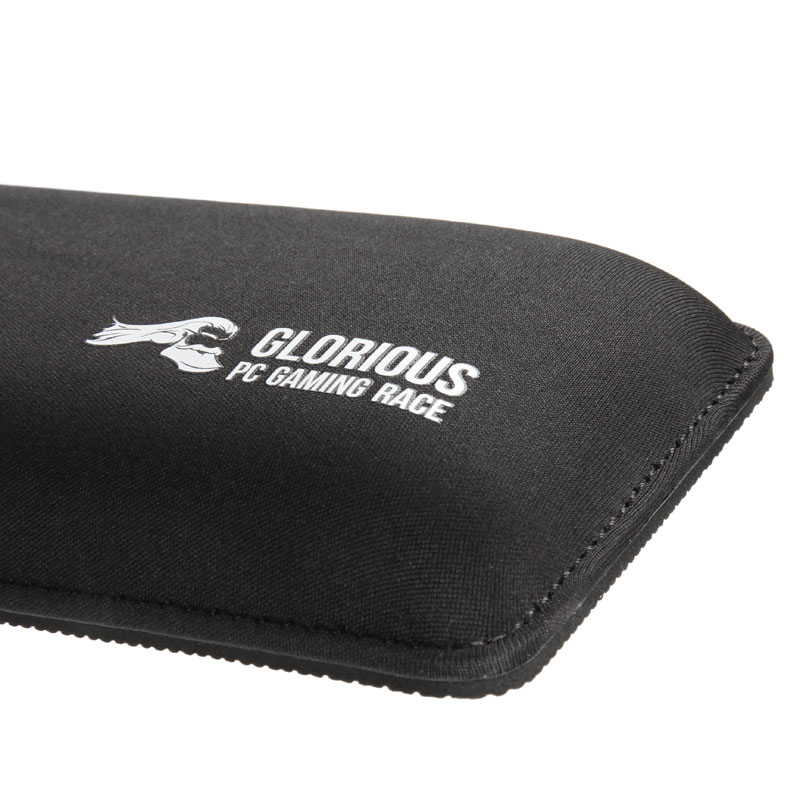 Glorious - 25 mm high Keyboard Wrist Rest - Full Size, Black