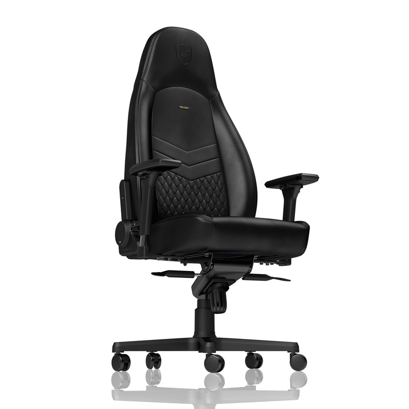 noblechairs ICON Real Leather Black/Black