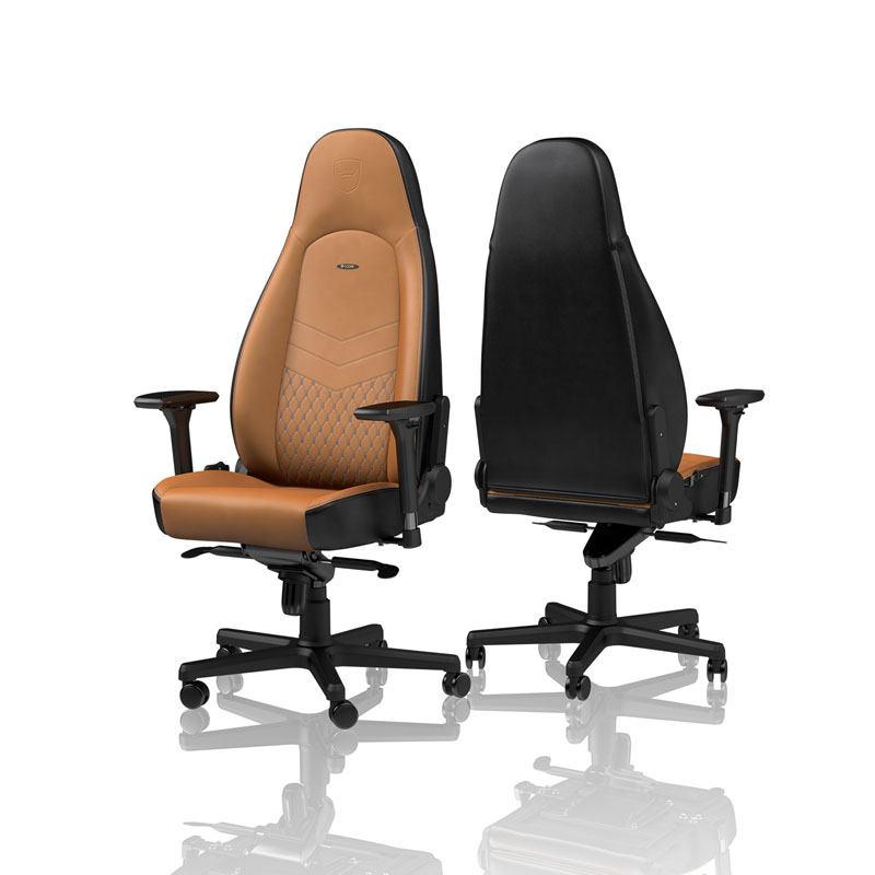 noblechairs ICON Real Leather Cognac/Black