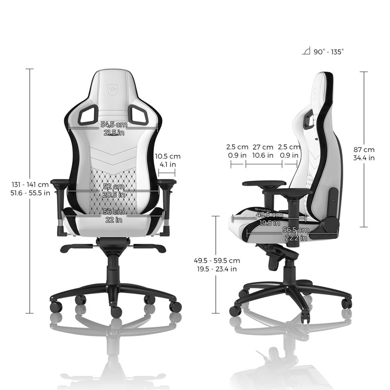 noblechairs EPIC White/Black