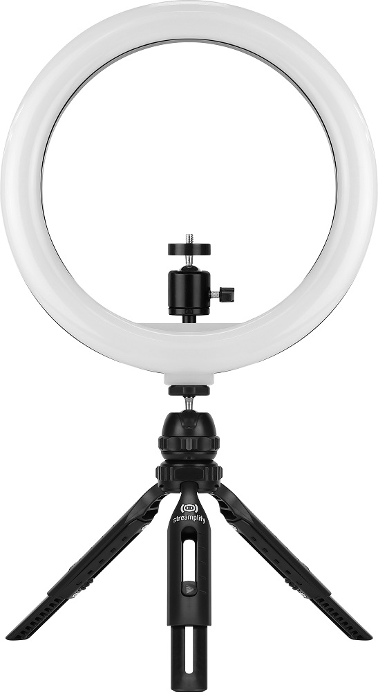 Streamplify LIGHT 10, Ring Light, 25,4cm, 5V USB - black