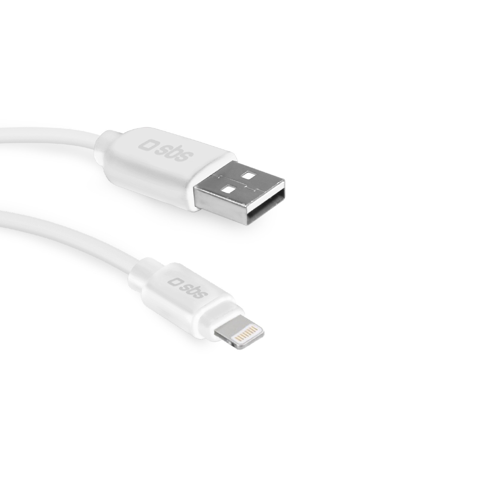 SBS Data cable USB 2.0 to Apple Lightning, 1,2 m