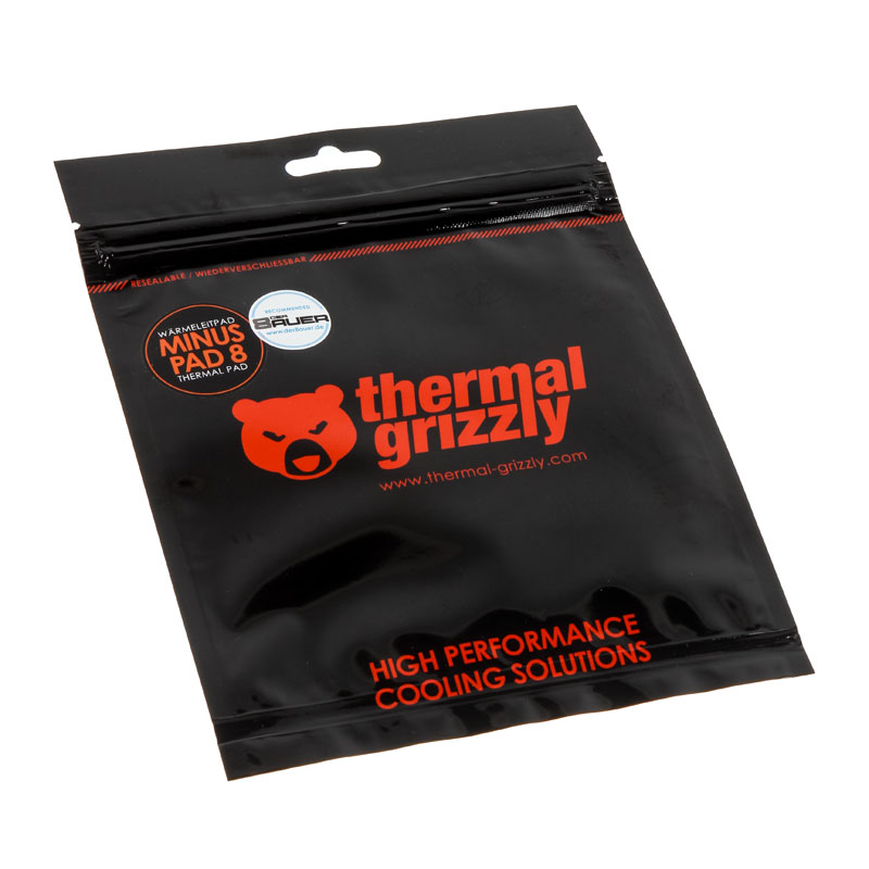 Thermal Grizzly Minus Pad 8 - 100x 100x 1,0 mm