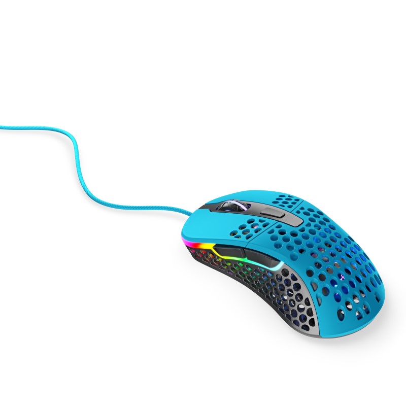 Xtrfy M4 RGB, Gaming Mouse, Miami Blue