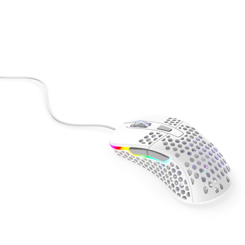 Xtrfy M4 RGB, Gaming Mouse, White